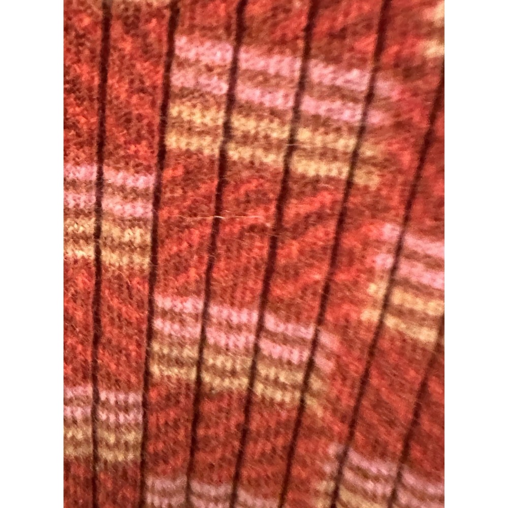 Y2K Billabong Ribbed Square Neckline Cropped Ruffle Trim SzL - Picture 9 of 16